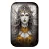2024 2 oz Germania Mint Goddesses Gullweig Colorized Cast Silver Bar