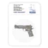 2024 Chad 2 oz Silver .45 Caliber Pistol Handgun NGC MS 69 ER One of First 100