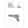 2024 Chad 2 oz Silver .45 Caliber Pistol Handgun NGC MS 70 ER One of First 100