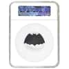 2024 Niue 1 oz DC Comics 1966 Batman Logo Antiqued Silver Coin NGC MS 70 FR