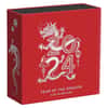 2024 Niue 3 oz Lunar Dragon Proof Colorized Silver Coin .999 Fine