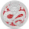 2024 Niue 3 oz Lunar Dragon Proof Colorized Silver Coin .999 Fine