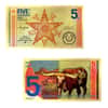 2025 5 Centigram Texas Longhorn Redback 24K Gold Foil Aurum Note