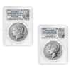 2025-S Morgan and Peace Silver Dollar Reverse Proof 2-Coin Set PCGS PF 70 FS (Morgan/Peace)