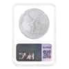 2025-W 1 oz Burnished Silver American Eagle NGC MS 70