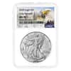 2025 1 oz Silver American Eagle NGC MS 70 ER Mountain Label