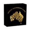 2025 2 oz Proof Gold Great Southern Land Blue Lepidolite Coin Perth Mint