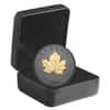2025 Canada 1 oz Elegant Maple Gilded Silver Coin .9999 Fine