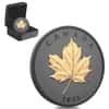 2025 Canada 1 oz Elegant Maple Gilded Silver Coin .9999 Fine