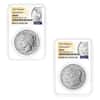 2025 Morgan and Peace Silver Dollar 2-Coin Set NGC MS 69 ER (Morgan/Peace)