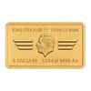 2026 1 Gram 40 Years of Top Gun Gold Rectangle Coin Bar Perth Mint
