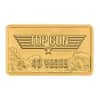 2026 1 Gram 40 Years of Top Gun Gold Rectangle Coin Bar Perth Mint