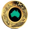 2026 1 oz Proof Gold Great Southern Land Chrysoprase Coin Perth Mint