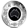 2026 1 oz Proof Silver Great Southern Land Nocturnal Matrix Opal Coin Perth Mint