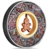 2026 2 oz Gingerbread Christmas Antiqued Colorized Silver Coin Perth Mint