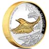 2026 2 oz Proof Silver Australian Kookaburra High Relief Gilded Coin Perth Mint