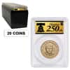 Box of 20 - 2026 (P) President Donald J. Trump $1 Coin PCGS MS 66 FS Semiquincentennial