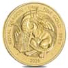 2026 Great Britain 1/4 oz Tudor Beasts Royal Dragon Gold Coin BU