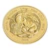 2026 Great Britain 1/4 oz Tudor Beasts Royal Dragon Gold Coin BU