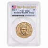 2026 (P) President Donald J. Trump $1 Coin PCGS MS 68 FDOI (Flag)