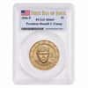2026 (P) President Donald J. Trump $1 Coin PCGS MS 69 FDOI (Flag)