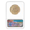 2026 (P) President Donald J. Trump July 4th Privy $1 Coin NGC MS 63 FDOI (Trump Label)