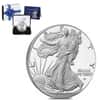 2026-P 1 oz Proof Silver American Eagle Congratulations Set (w/Box & COA)