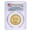 2026-W 1 oz President Donald J. Trump Proof Gold Coin PCGS PF 70 FS (Flag)