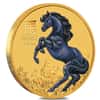 2026 1/10 oz Colorized Gold Lunar Horse BU Perth Mint