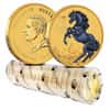 Lot of 20 - 2026 1/10 oz Colorized Gold Lunar Horse BU Perth Mint