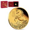 2026 1/10 oz Proof Gold Lunar Horse Coin Australian Perth Mint