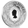 2026 1 oz Bridgerton Lady Whistledown Colorized Silver Coin Perth Mint