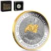 2026 1 oz Silver Australian Nugget 40th Ann. Proof Gilded Coin Perth Mint