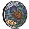 2026 2 oz Turtle Yaunati Antiqued Colorized Silver Coin Perth Mint