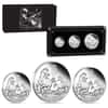 2026 3.5 oz Proof Silver Lunar Horse 3-Coin Set Australian Perth Mint