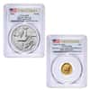 2026 Best of the US Mint 1916 Mercury Dime Gold Coin & Silver Medal Set PCGS SP/MS 69 FS