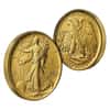 2026 Best of US Mint 1916 Walking Liberty Half Dollar Gold Coin & Silver Medal Set PCGS SP/MS 70 FS