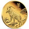 2027 1/10 oz Proof Gold Lunar Goat Coin Australian Perth Mint