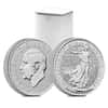 Tube of 19 - 2027 Great Britain 1/4 oz Silver Britannia Coin BU