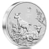 2027 1 Kilo Silver Lunar Goat BU Australian Perth Mint