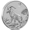 2027 1 oz Platinum Lunar Goat BU Australian Perth Mint