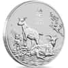 Roll of 20 - 2027 1 oz Silver Lunar Goat BU Australian Perth Mint