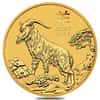 2027 10 oz Gold Lunar Goat BU Australian Perth Mint