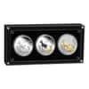 2027 3 oz Silver Lunar Goat 3-Coin Set Perth Mint
