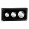 2027 3.5 oz Proof Silver Lunar Goat 3-Coin Set Australian Perth Mint