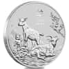 2027 5 oz Silver Lunar Goat BU Australian Perth Mint