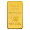 2027 1 Gram PAMP Lunar Year of the Goat Gold Bar .9999 Fine (in TEP)