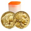 Roll of 20 - 2027 1 oz Gold American Buffalo $50 Coin BU