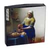 2019 Niue 1 oz Colorized Silver The Milkmaid Johannes Vermeer Coin (w/Box & COA)