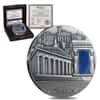 2018 Niue 2 oz Silver Greece - Imperial Art Antiqued High Relief $2 Coin (w/Box & COA)